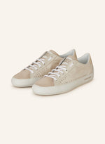 Afbeelding in Gallery-weergave laden, Candice Cooper sneaker DAFNE CALF/SUEDE/BOTTLED COLD ICE-LIGHT BEIGE-PLATINUM