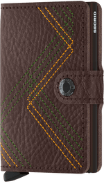 Afbeelding in Gallery-weergave laden, Miniwallet Stitch Linea espresso