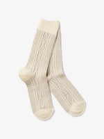 Afbeelding in Gallery-weergave laden, Royalties Paris sokken Aran Natural