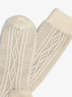 Afbeelding in Gallery-weergave laden, Royalties Paris sokken Aran Natural