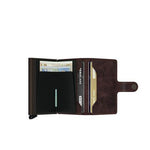 Afbeelding in Gallery-weergave laden, Miniwallet Vintage Chocolate