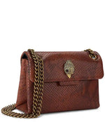 Afbeelding in Gallery-weergave laden, Kurt Geiger Mini Kensington Brown Snake Print
