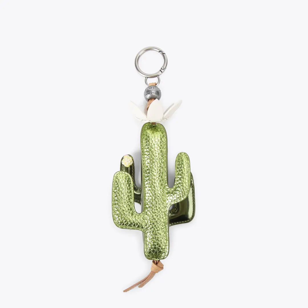 Kurt Geiger Cactus Charm Green Comb-Synthetic