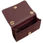 Afbeelding in Gallery-weergave laden, Valentino Divina Winter Flap Bag Bordeaux
