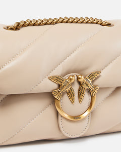 Pinko LOVE PUFF MINI BEIGE-GRIGIO
