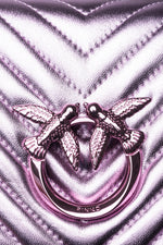 Afbeelding in Gallery-weergave laden, Pinko love click mini metal chevron lila
