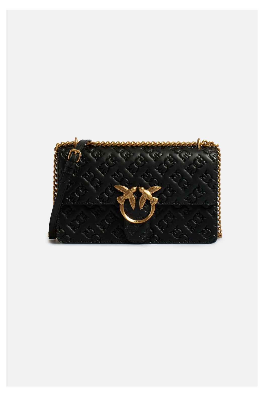 Pinko love one classic logo black