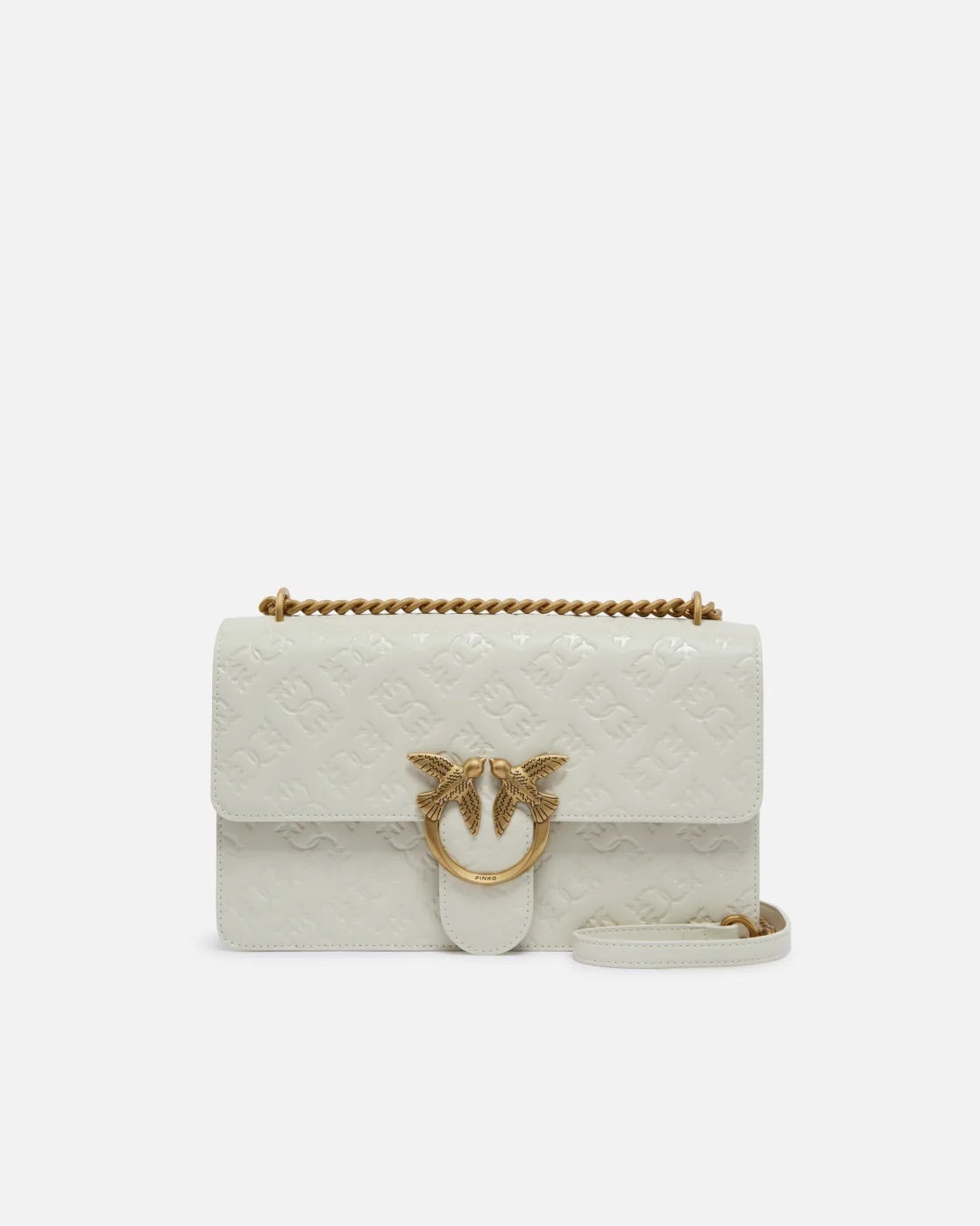 Pinko love one classic logo ivoor