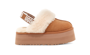 UGG Funkette Pantoffel Chestnut