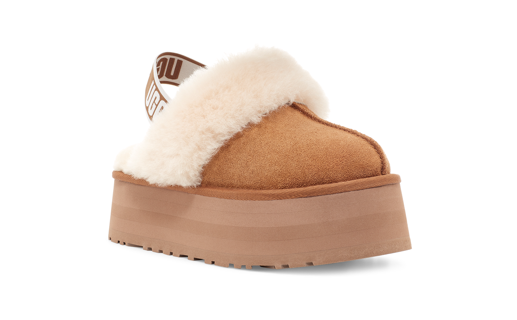 UGG Funkette Pantoffel Chestnut
