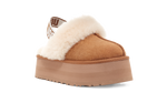 Afbeelding in Gallery-weergave laden, UGG Funkette Pantoffel Chestnut
