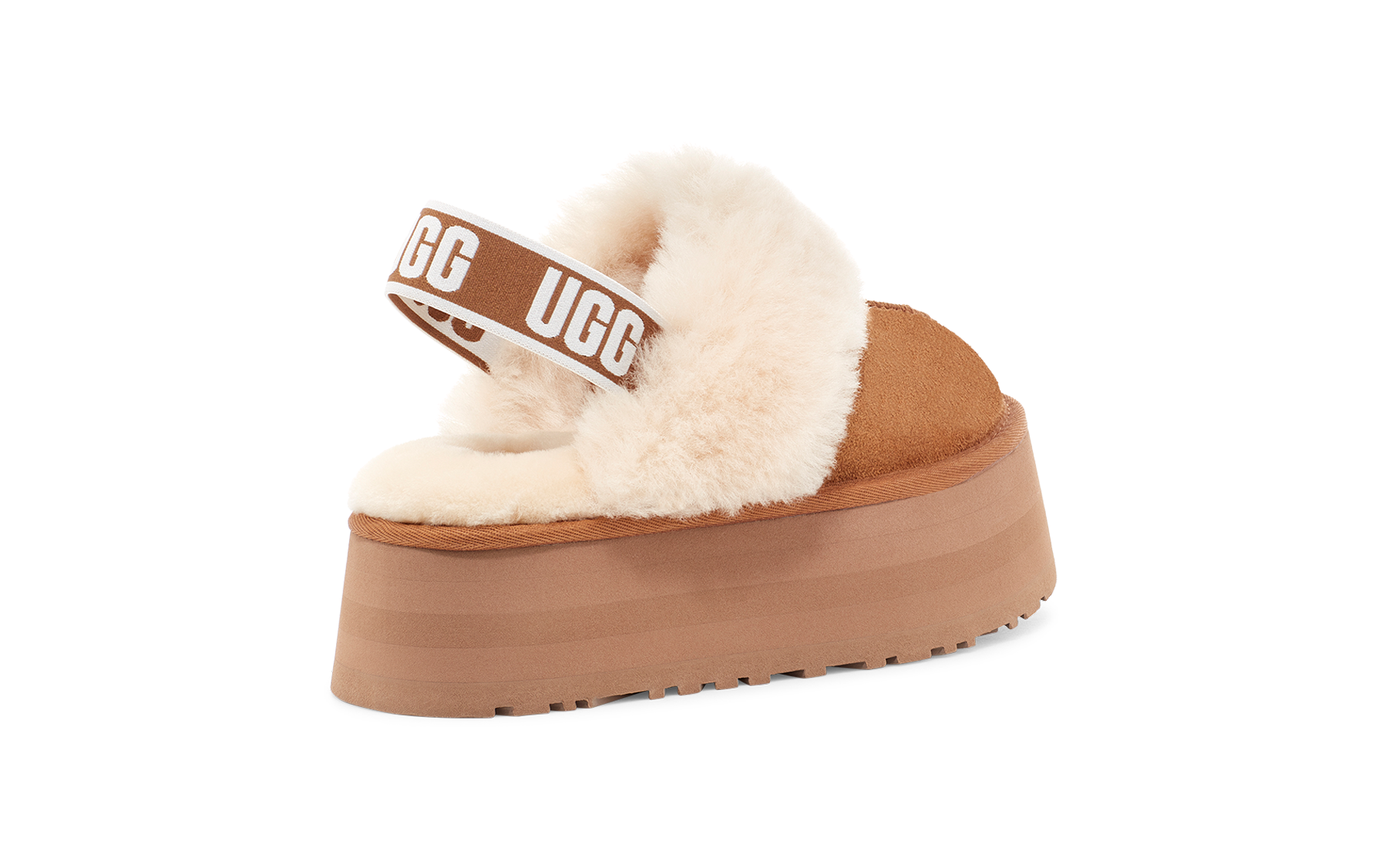 UGG Funkette Pantoffel Chestnut