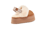 Afbeelding in Gallery-weergave laden, UGG Funkette Pantoffel Chestnut
