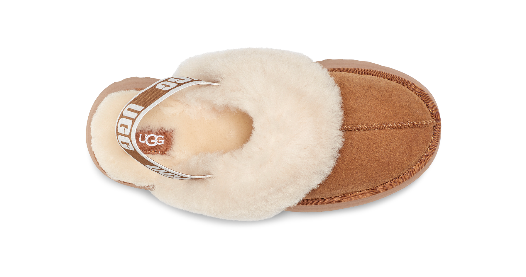 UGG Funkette Pantoffel Chestnut