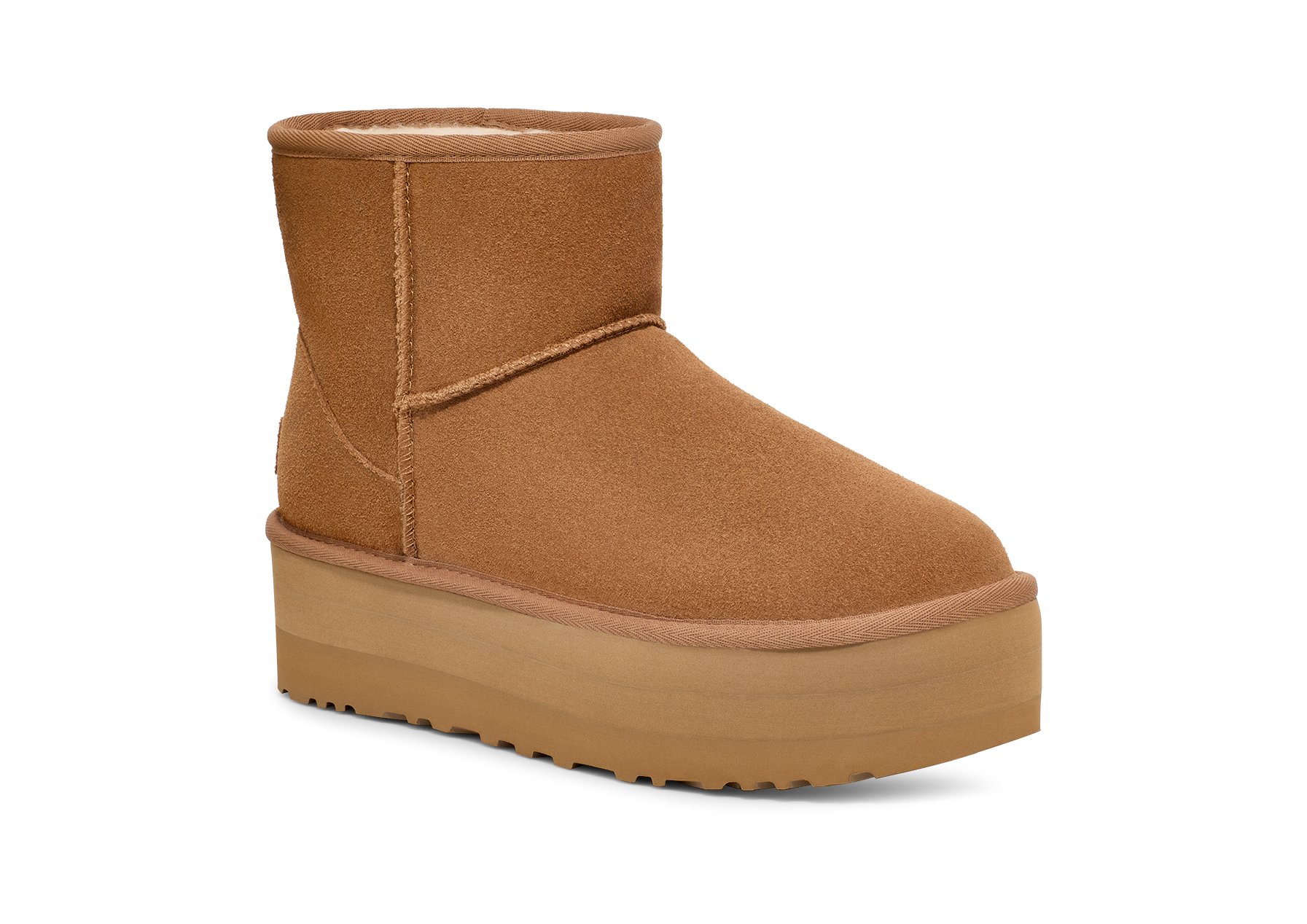 UGG Classic Mini Platform Chestnut
