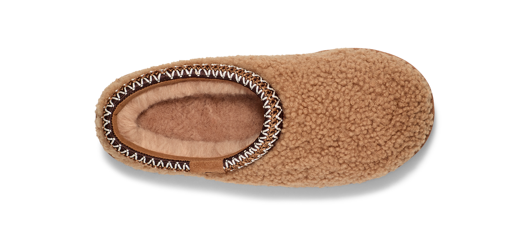 UGG Tasman Maxi Curly Pantoffel Chestnut