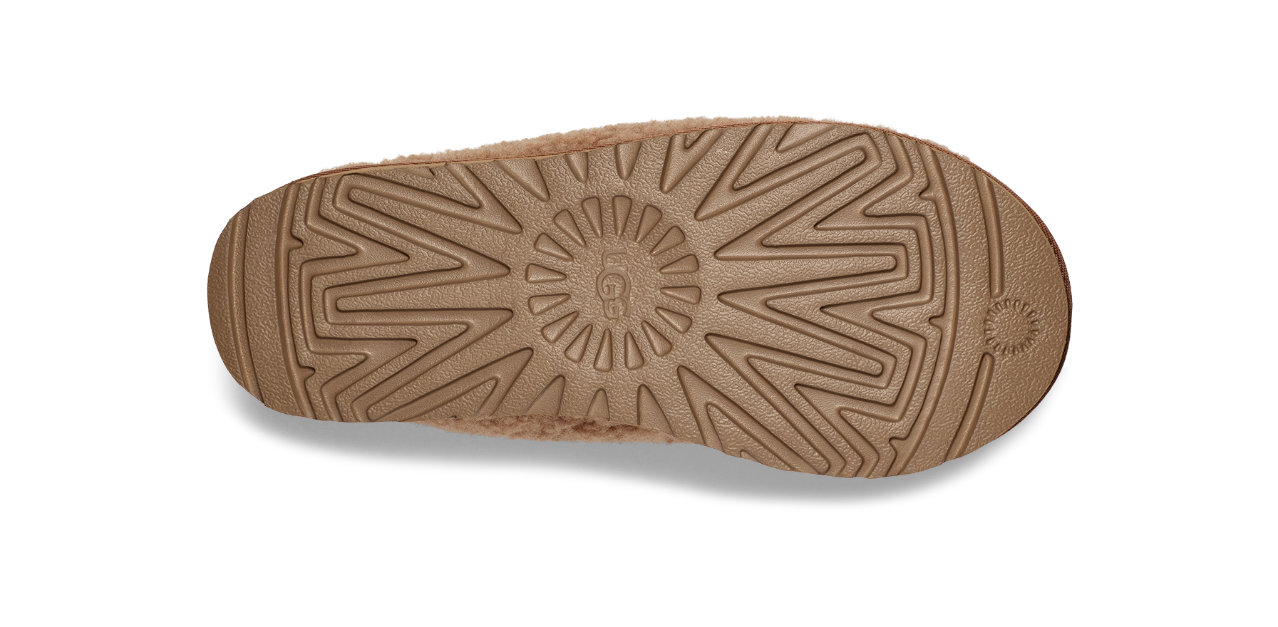 UGG Tasman Maxi Curly Pantoffel Chestnut