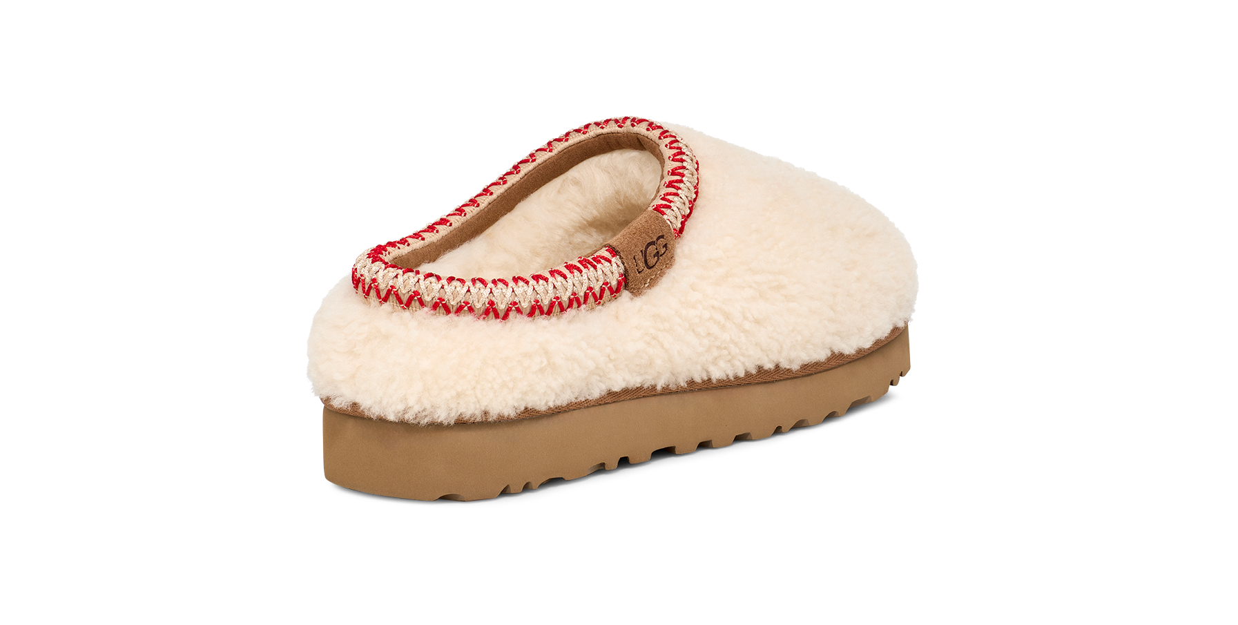UGG Tasman Maxi Curly Pantoffel Natural