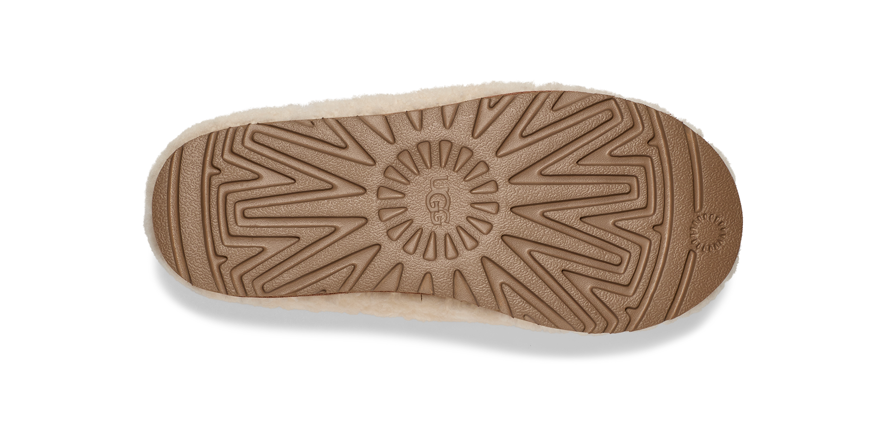 UGG Tasman Maxi Curly Pantoffel Natural