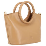 Afbeelding in Gallery-weergave laden, Fred De La Bretoniere Adonia Handbag nappa leather Beige
