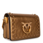 Afbeelding in Gallery-weergave laden, Pinko  Mini Love Bag Click laminata bronze
