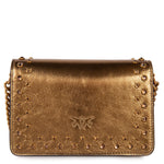 Afbeelding in Gallery-weergave laden, Pinko  Mini Love Bag Click laminata bronze
