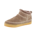 Afbeelding in Gallery-weergave laden, Laidback London Nyuki Low Crochet Otter Suede Natural
