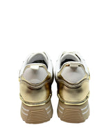 Afbeelding in Gallery-weergave laden, LIU JO MAXI WONDER 100 - SNEAKER CALF LEATHER/MESH WHITE
