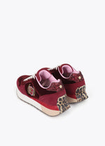 Afbeelding in Gallery-weergave laden, Lola Casademunt Sneaker Platform Negro-Rojo
