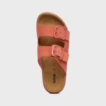 Afbeelding in Gallery-weergave laden, Scholl Noelle Chunky Suede Coral

