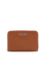 Afbeelding in Gallery-weergave laden, Guess LAUREL SLG MEDIUM ZIP AROUND COGNAC

