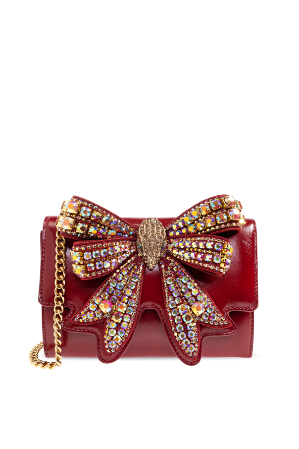 Kurt Geiger Bow Shoreditch CH Wallet Red-Patent/Leather