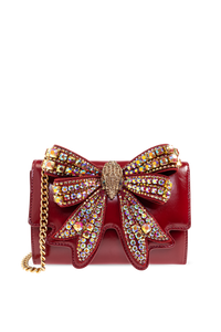 Kurt Geiger Bow Shoreditch CH Wallet Red-Patent/Leather