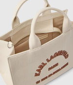 Afbeelding in Gallery-weergave laden, Karl Lagerfeld K/RSG Square Patch MD Tote Natural
