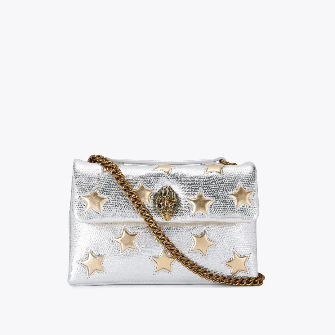 Kurt Geiger 690 MD Soft Kensington Star Silver Com Leather