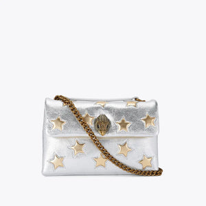 Kurt Geiger 690 MD Soft Kensington Star Silver Com Leather