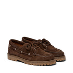 Afbeelding in Gallery-weergave laden, Pavement Paalvina Suede Leather Brown Oil
