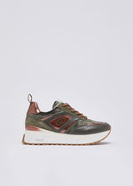 Afbeelding in Gallery-weergave laden, Liu Jo Maxi Wonder 97 Sneaker Calf Leather/Velvet England
