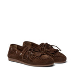 Afbeelding in Gallery-weergave laden, Pavement Pamagda Leather Brown Oiled Suede
