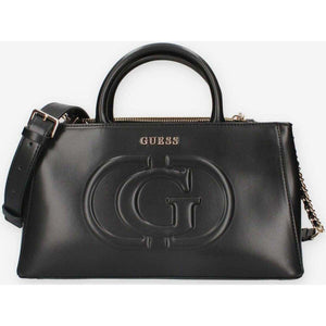 Guess ECO MIETTA SML SOCIETY SATCHEL BLACK