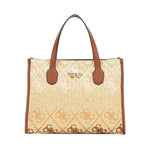 Afbeelding in Gallery-weergave laden, Guess  SILVANA 2 COMP TOTE COGNAC LOGO
