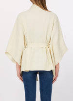 Afbeelding in Gallery-weergave laden, Liu Jo LOGO - CLOACK/PONCHO White Cream
