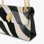 Afbeelding in Gallery-weergave laden, Kurt Geiger Mini Kensington Bag Blk/Other-Leather/Other Print
