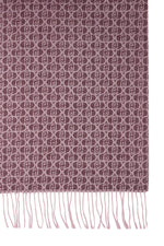 Afbeelding in Gallery-weergave laden, LIU JO MONOGRAM - SCARF/SHAWL  RED AUBERGINE
