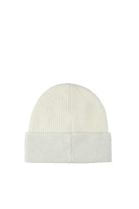 LIU JO LOGO - CAP   BIANCO LANA