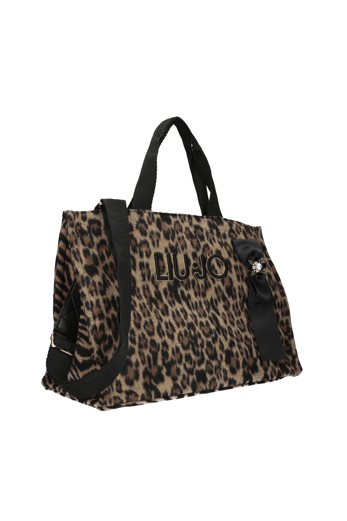 LIU JO ANIMALIER - BAG   BROWN ANIMALIER