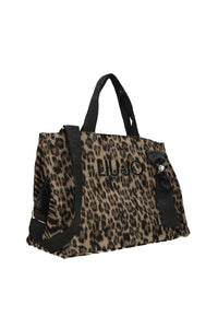 LIU JO ANIMALIER - BAG   BROWN ANIMALIER