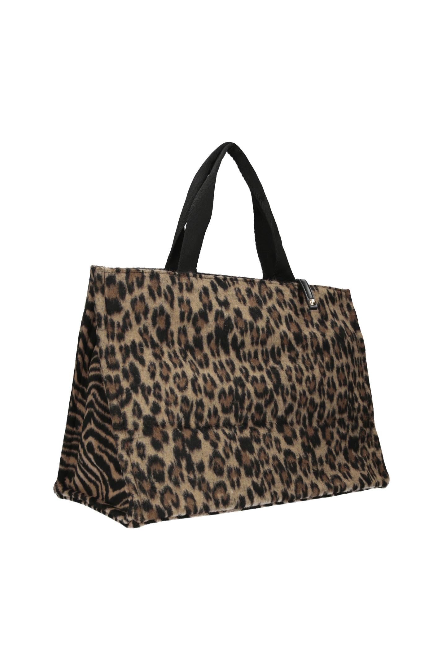 LIU JO ANIMALIER - BAG   BROWN ANIMALIER