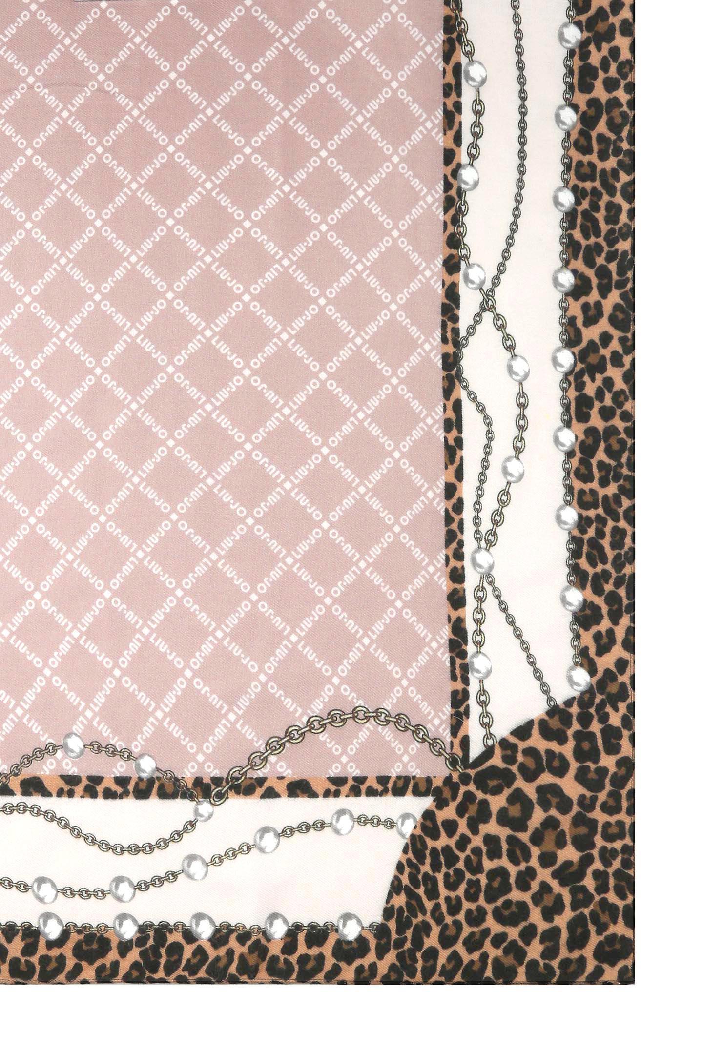 LIU JO ANIMALIER - SCARF/SHAWL   NATURALE
