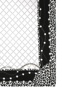 LIU JO ANIMALIER - SCARF/SHAWL   NERO